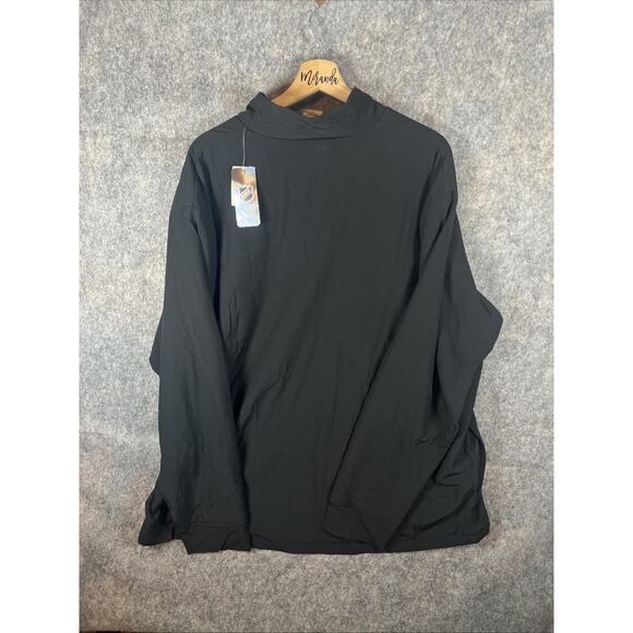 NWT NHL Seattle Kraken Mens Quarter-Zip Pullover windbreaker fleece mens 2XL - Picture 8 of 10